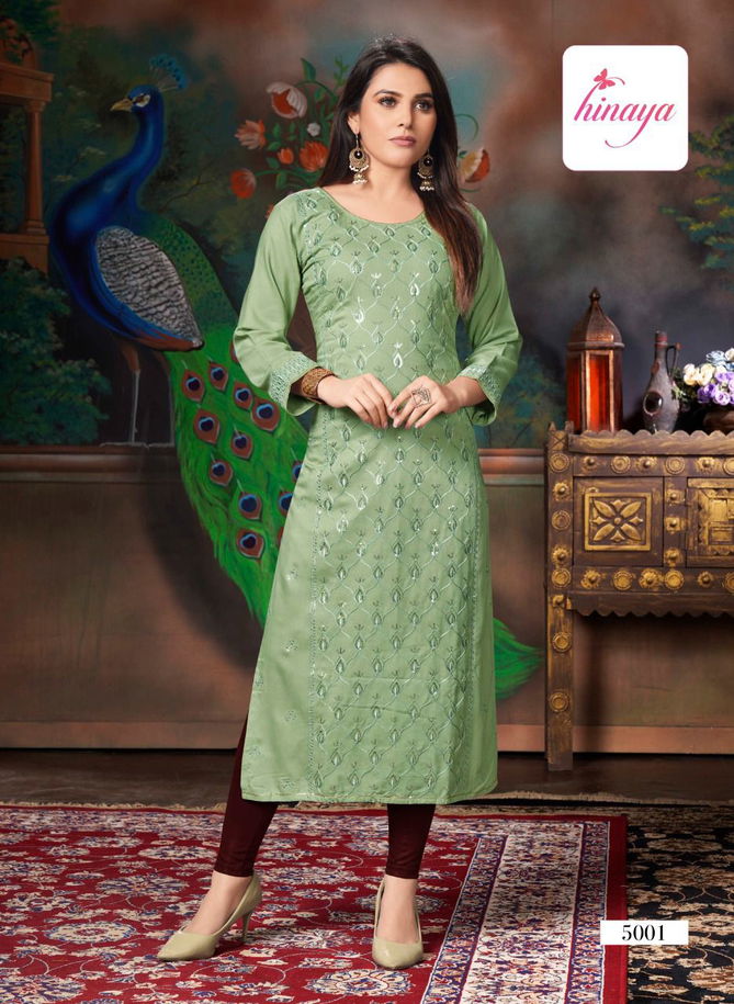 Kareena 4 Fancy Designer Embroidery Ethnic Wear Kurtis Collection